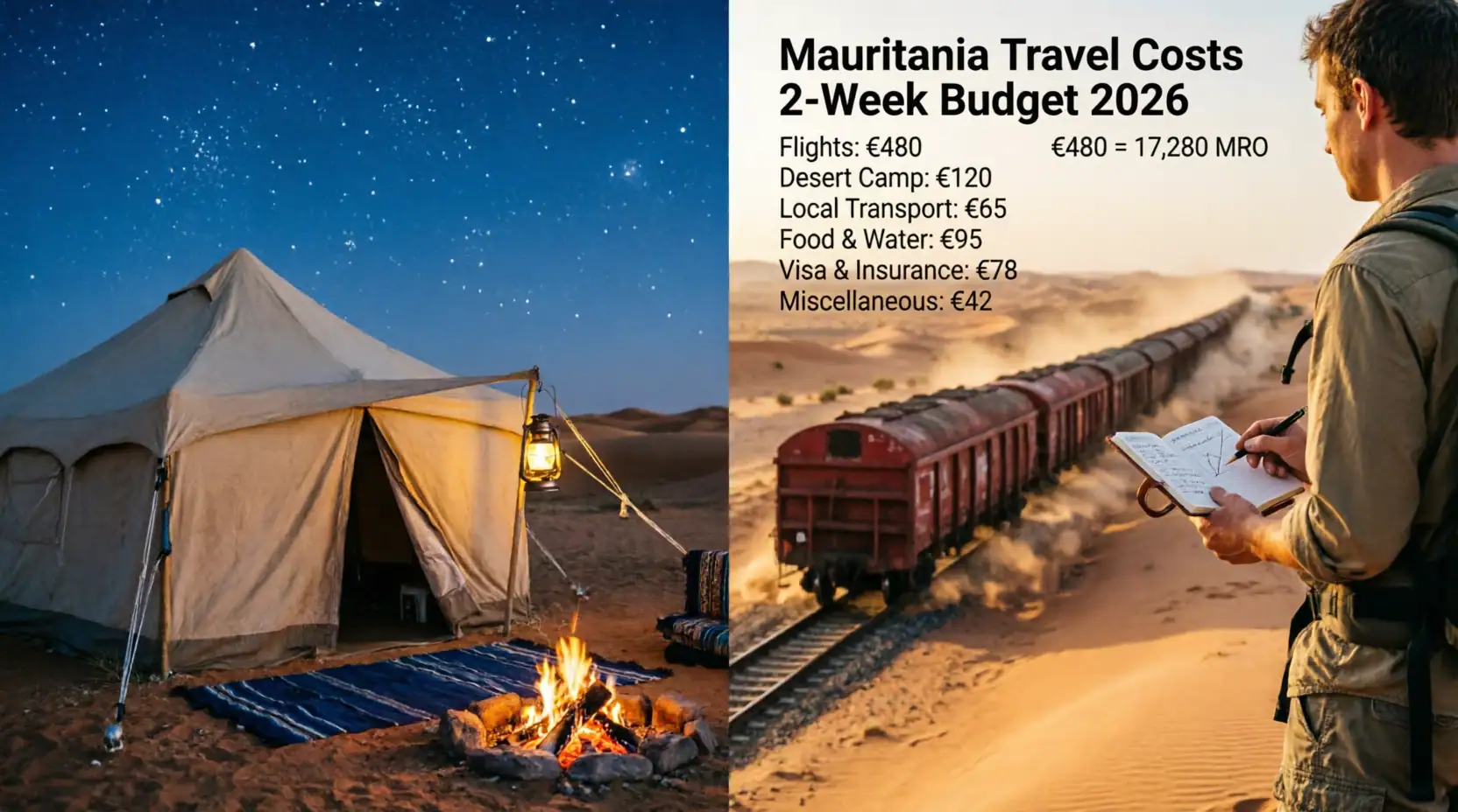 Mauritania Travel Cost Breakdown: 2-Week Expedition Budget 2026