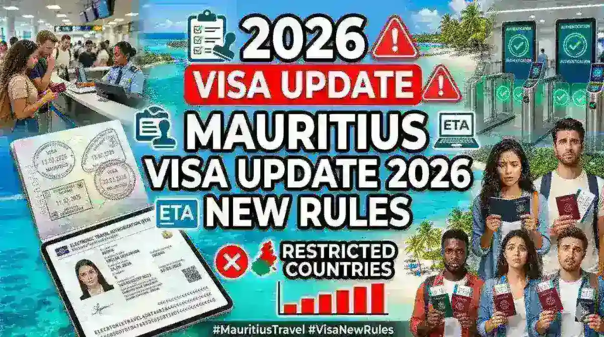 Pet Nest Lab - Mauritius Visa Update 2026: New Rules for Restricted Countries