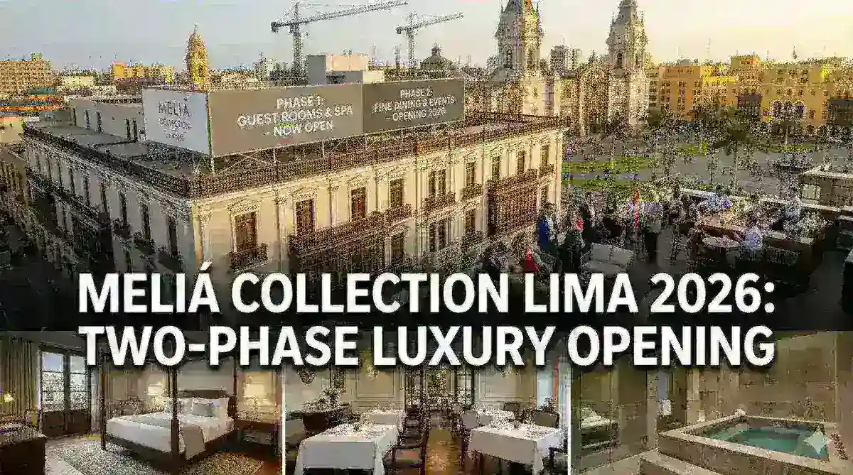Meliá Collection Lima 2026: Two-Phase Historic Center Opening