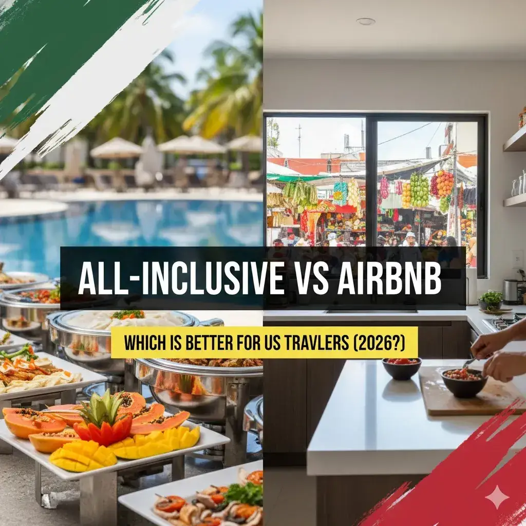 Mexico All-Inclusive vs. Airbnb: Which Is Better for US Travelers? (2026 Guide)