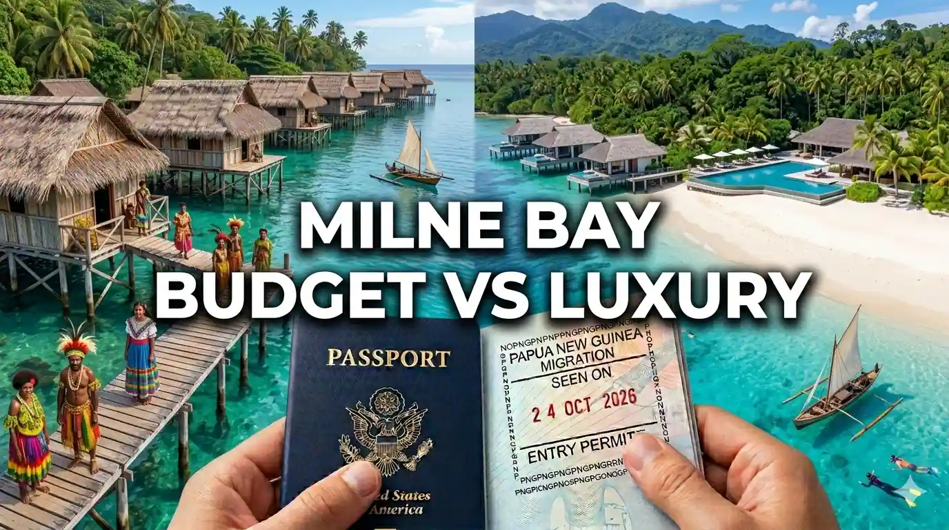 Milne Bay Village Guesthouses and Private Island Resorts Compared