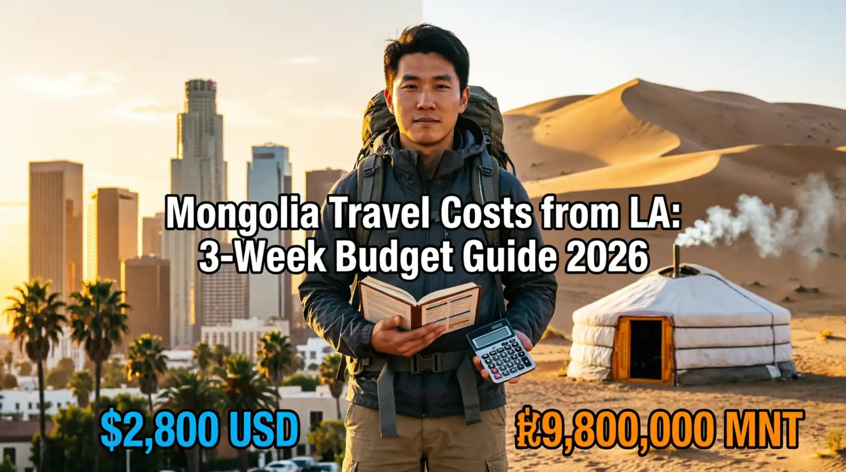 Mongolia Travel Cost Breakdown: 3-Week Expedition from Los Angeles 2026