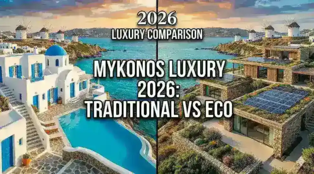 Mykonos Luxury 2026: Traditional Villas vs. Eco-Resorts Cost Comparison