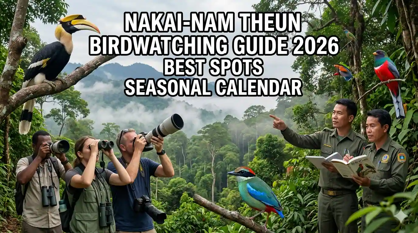 Pet Nest Lab - Nakai-Nam Theun Birdwatching Guide Best Spots Seasonal Calendar 2026