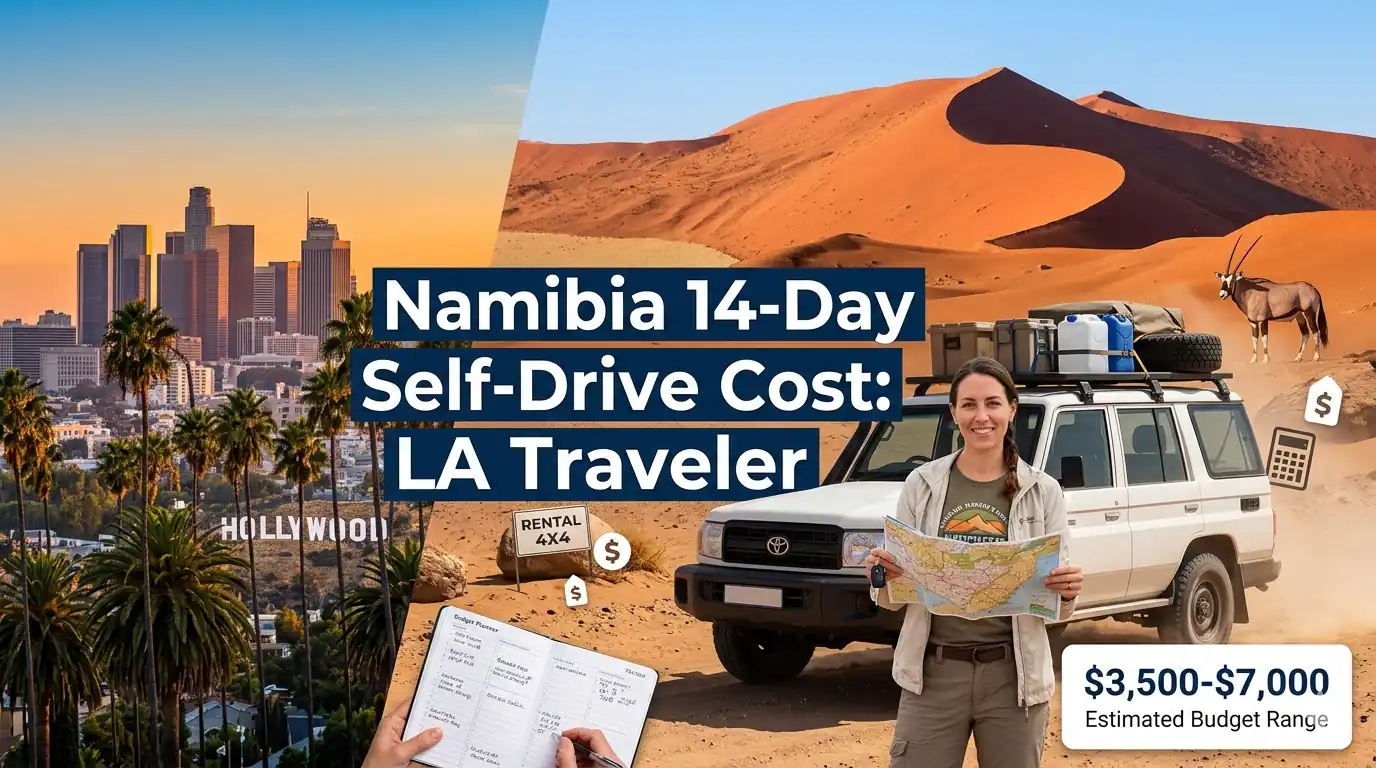 Namibia Self-Drive Cost from LA: 14-Day Budget Guide