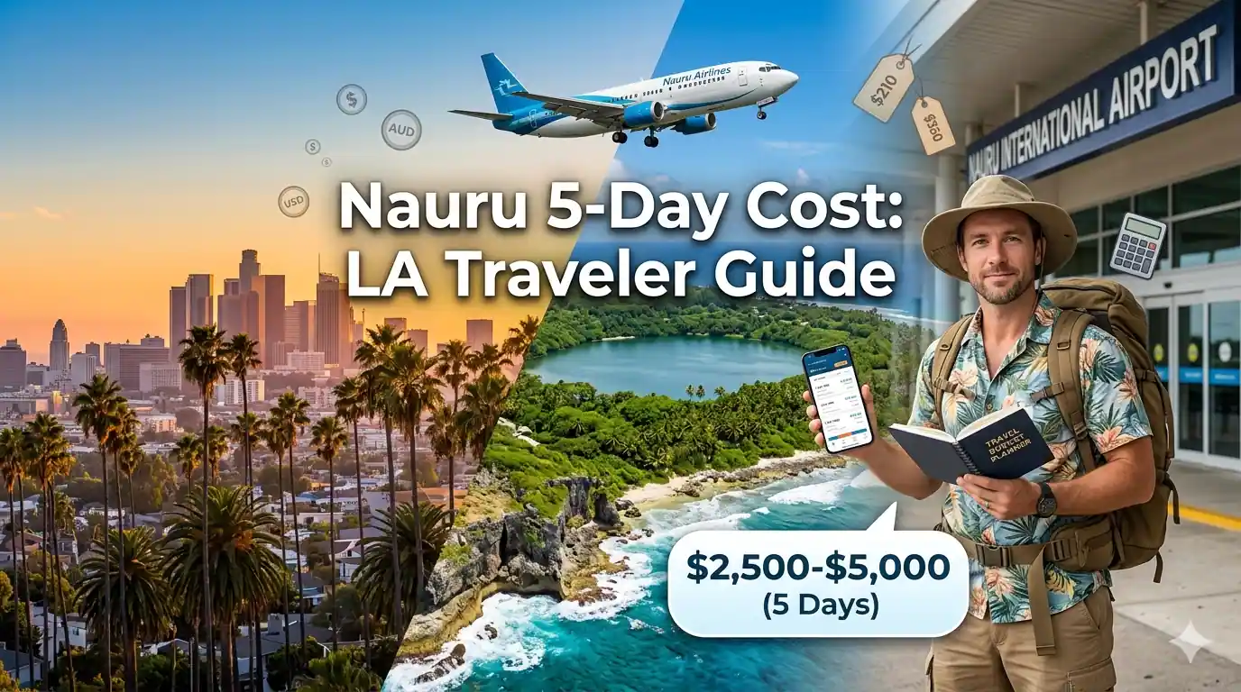 Nauru Trip Cost from LA: 5-Day Budget Guide 2026