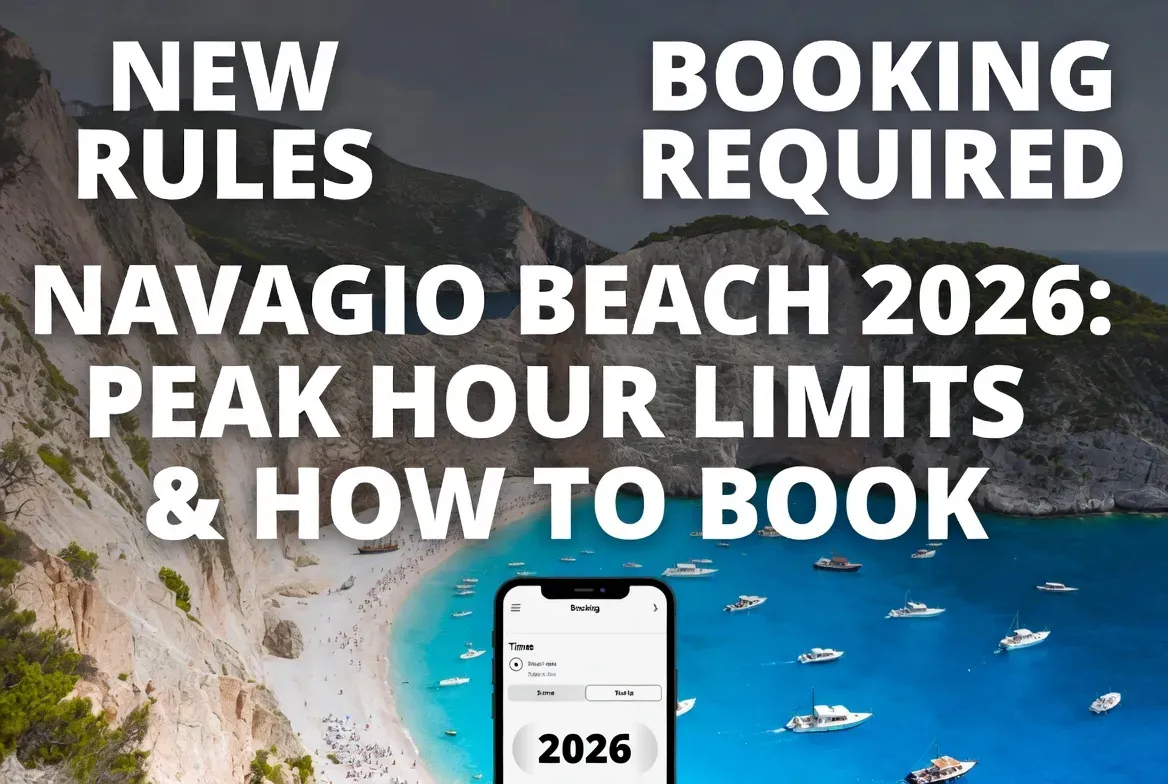 Navagio Beach 2026: New Peak Hour Limits and How to Book Your Visit