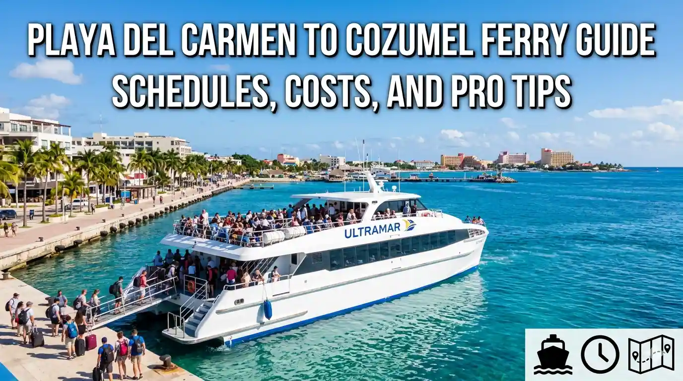 Navigating Ferry Schedules Between Playa del Carmen and Cozumel