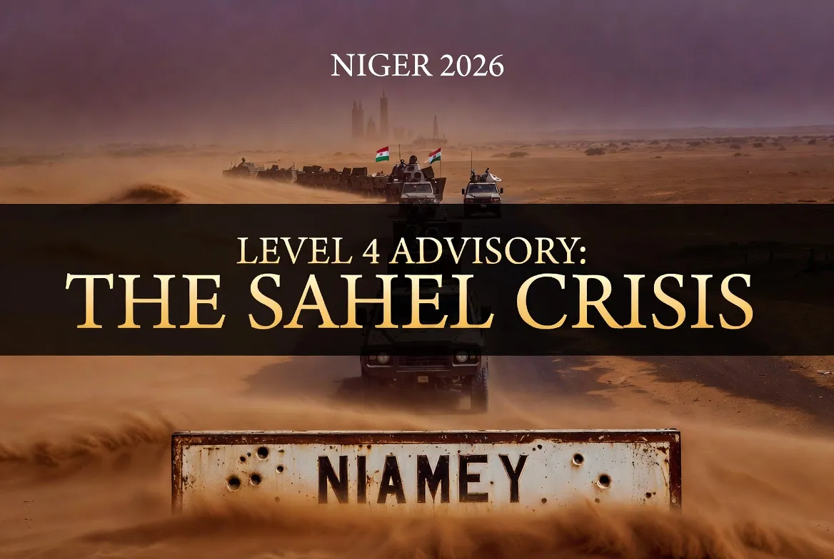 Niger Travel Advisory 2026: Why the US issued a Level 4 'Do Not Travel' warning.