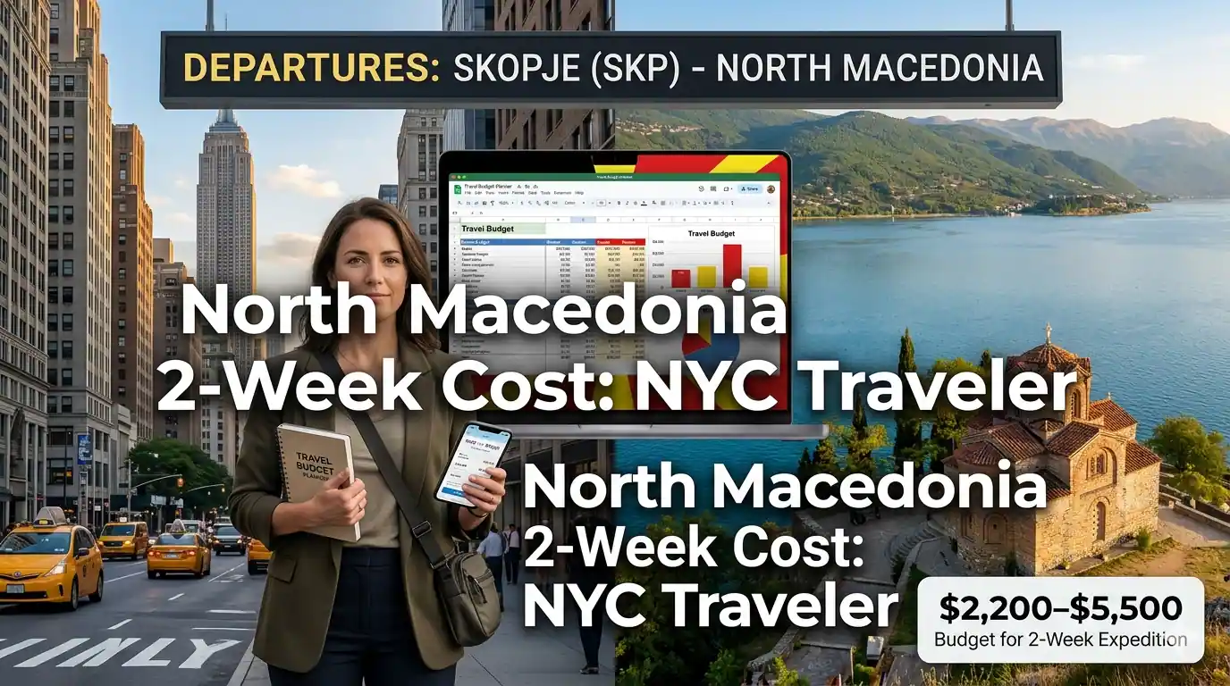 North Macedonia Travel Cost from NYC: 2-Week Budget Guide