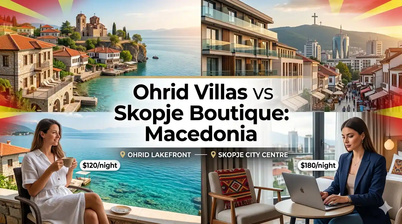 Pet Nest Lab - Ohrid Lakefront Villas vs Skopje Boutique: Macedonia Stay