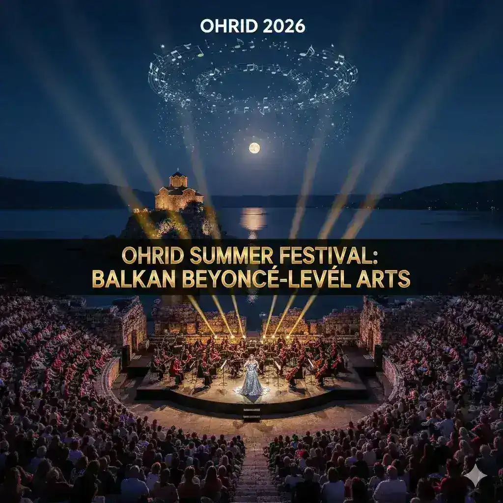 Ohrid Summer Festival 2026: A complete guide to the "Balkan Beyoncé-level" arts event.