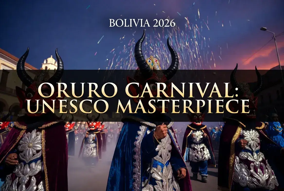 Oruro Carnival 2026: Full schedule, parade routes, and ticket guide (Feb 14-17).