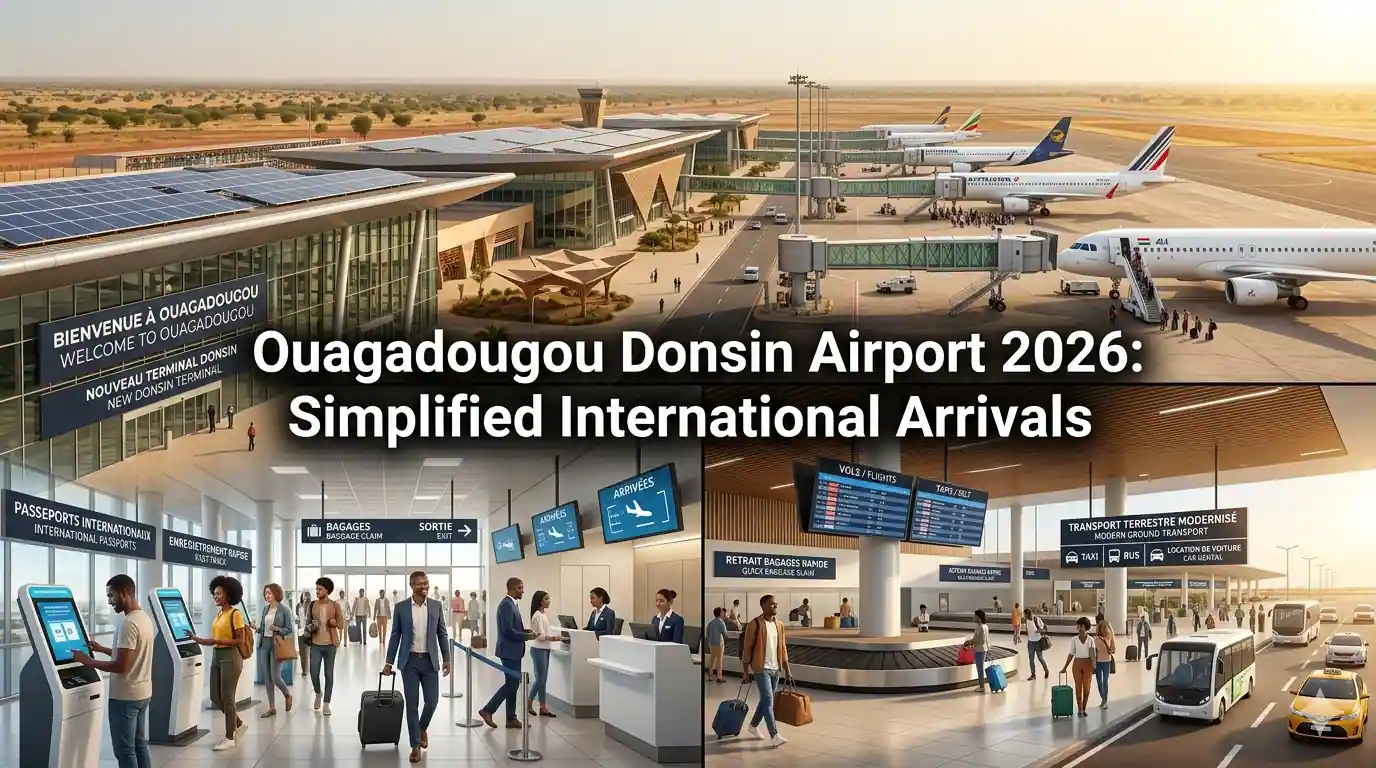 Ouagadougou Donsin Airport 2026: Simplified International Arrivals
