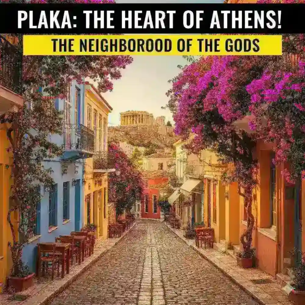 Plaka District: The "Neighborhood of the Gods" Below the Acropolis