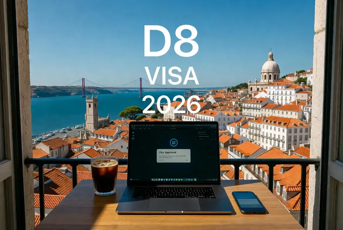 Portugal D8 Visa 2026: Why the monthly income requirement rose to €3,680 this year.