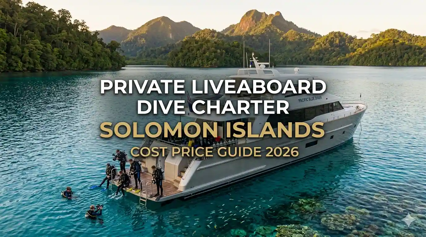 Private Liveaboard Dive Charter Solomon Islands Cost Price Guide