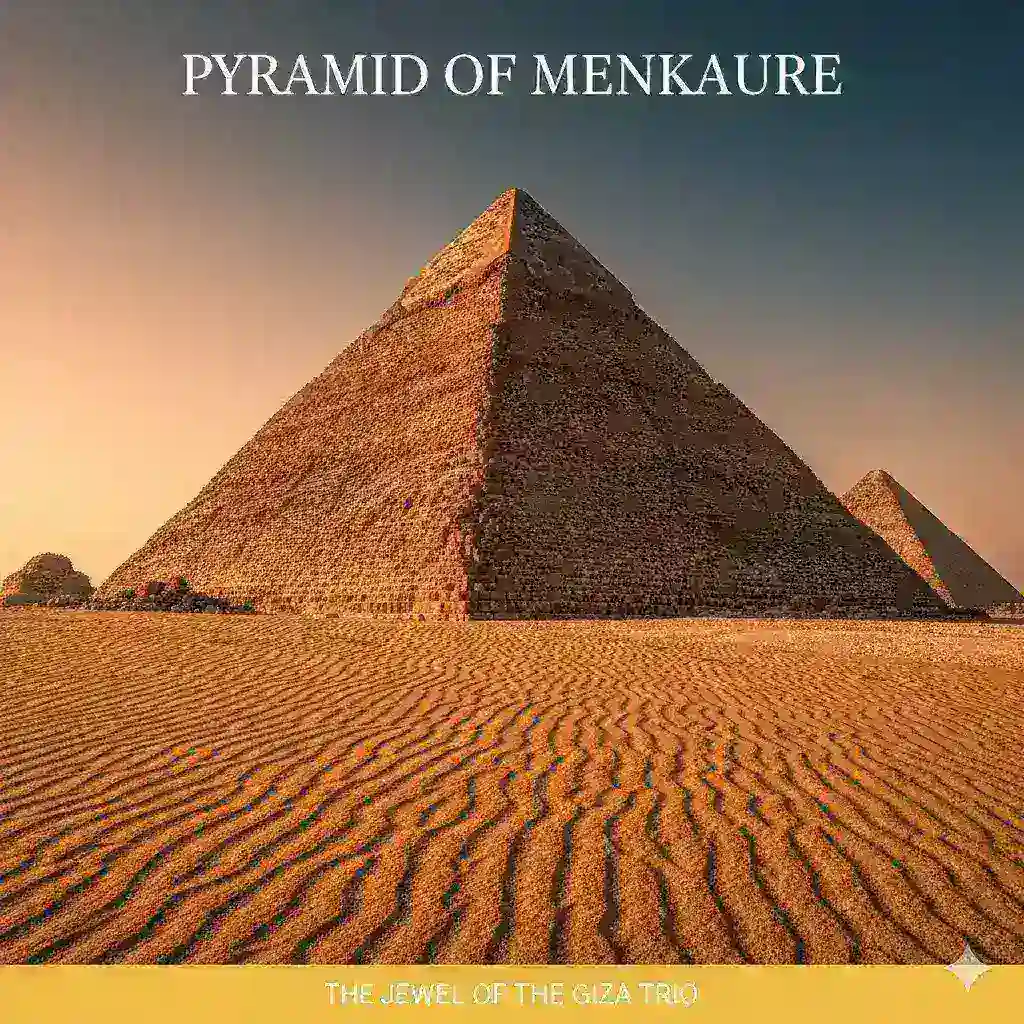 Pyramid of Menkaure: Exploring the Smallest of the Giza Trio