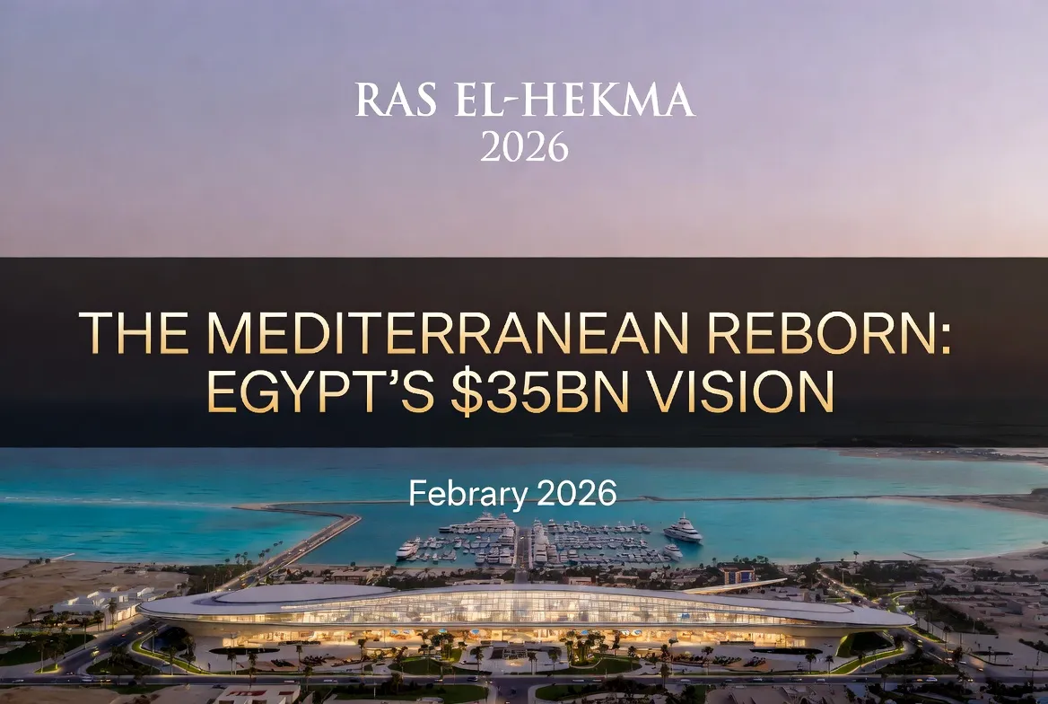 Ras El-Hekma 2026: Inside Egypt’s $35 Billion Mediterranean Megacity Project.