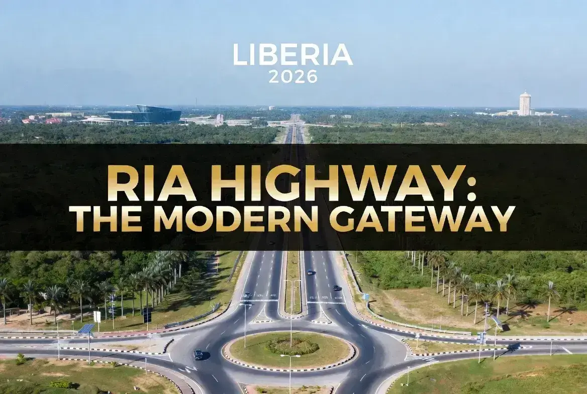 RIA Highway 2026: Full guide to the new 45km dual-carriageway gateway to Monrovia.