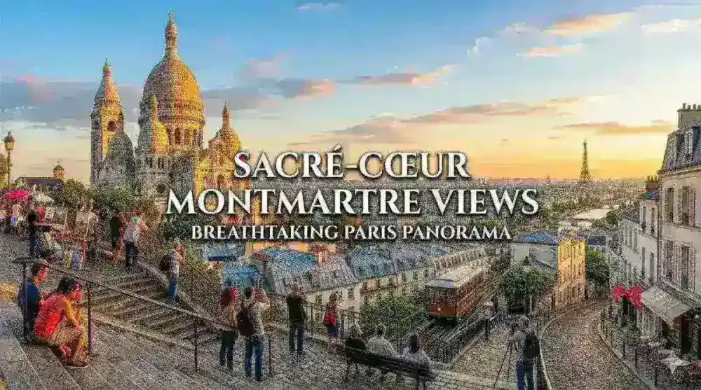 Sacré-Cœur Basilica: Breathtaking Views from Montmartre Hill