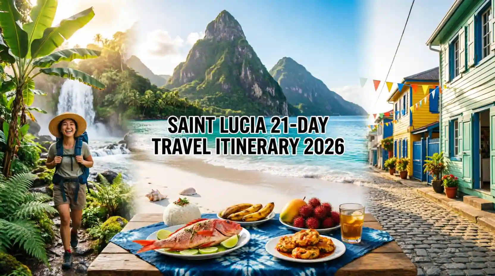 Saint Lucia Travel Itinerary: A Complete 21-Day Deep Dive into Island Life, Culture, and Natural Beauty in 2026