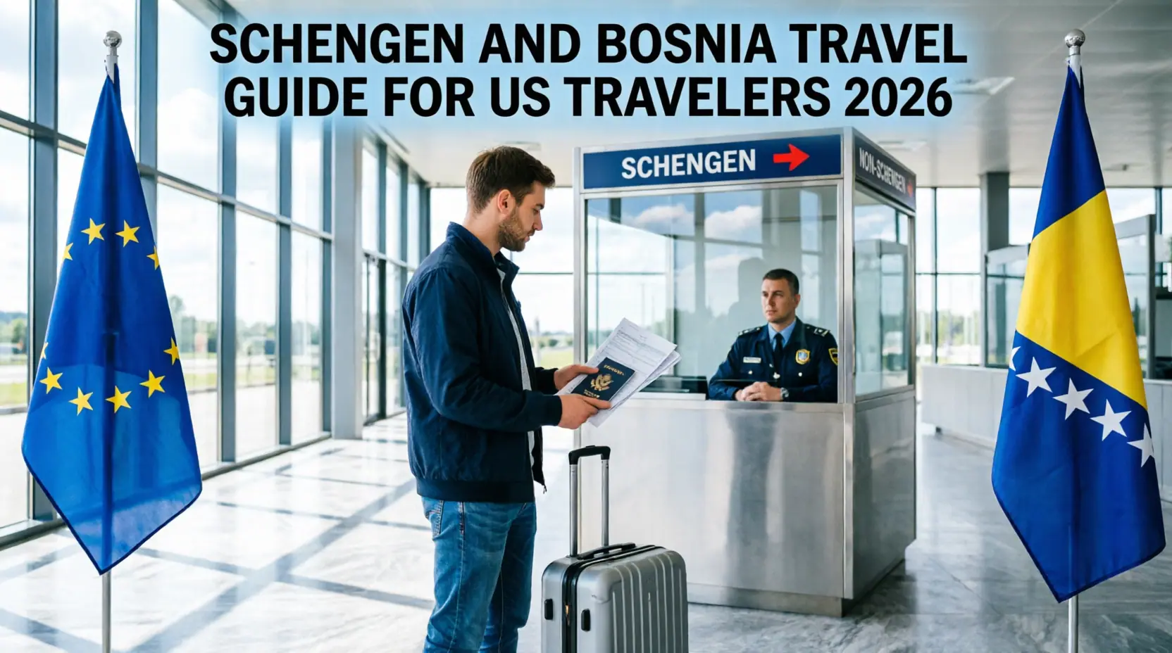 Schengen Area Bosnia US Travelers Entry Guide 2026