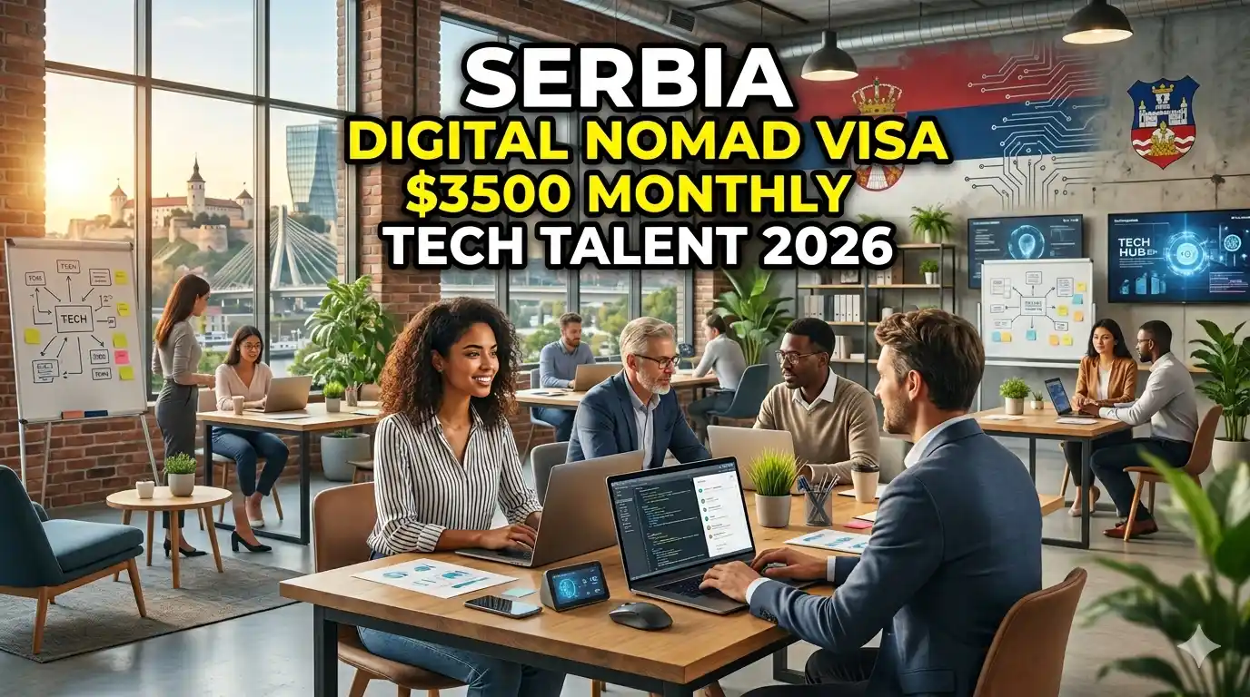 Serbia Digital Nomad Visa: $3500 Tech Talent Guide