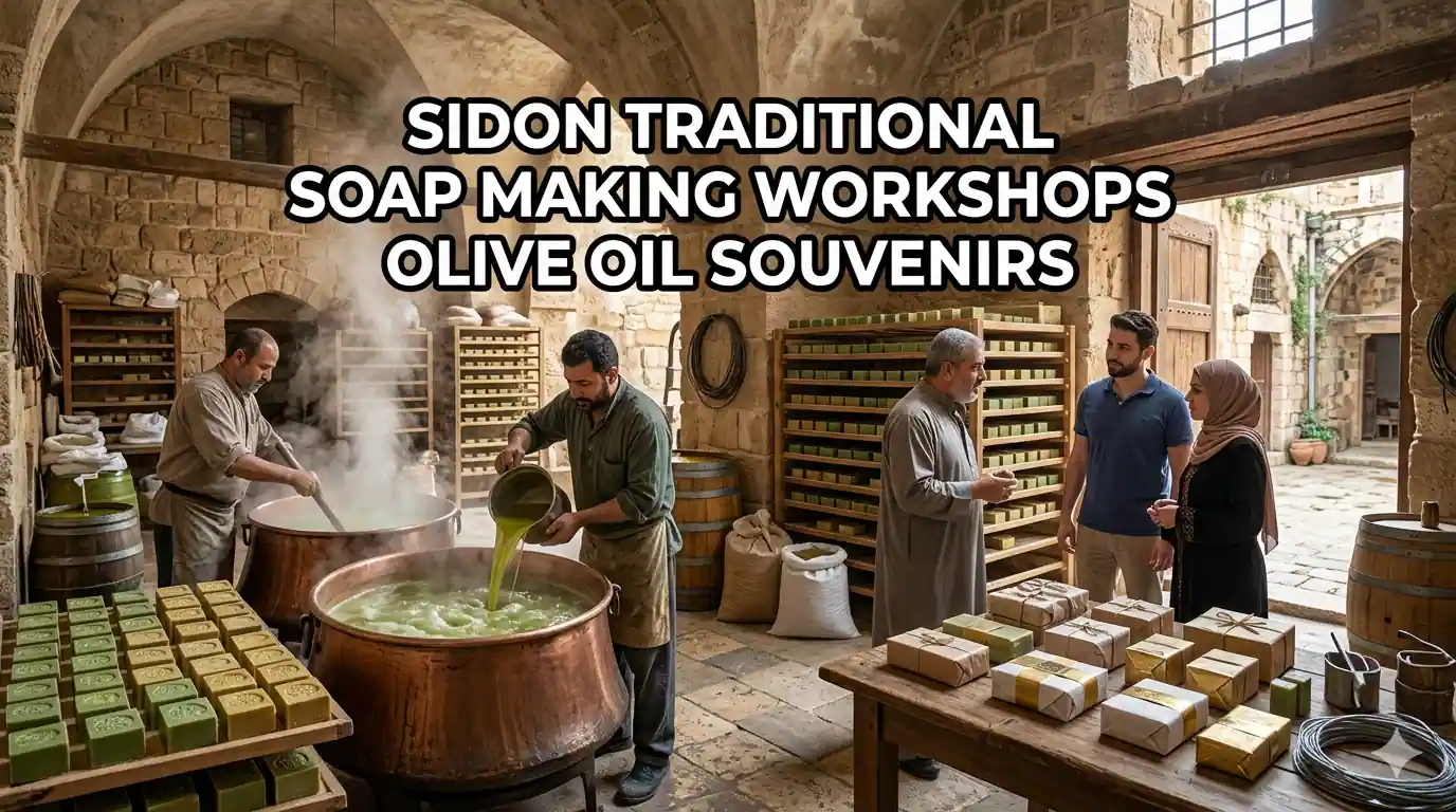 Sidon Traditional Soap Making Workshops Olive Oil Souvenirs Guide 2026