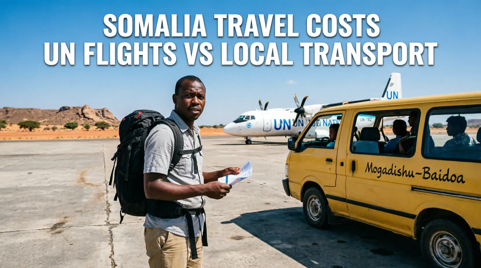 Pet Nest Lab - Somalia Travel Costs UN Flights Versus Local Transport Guide 2026