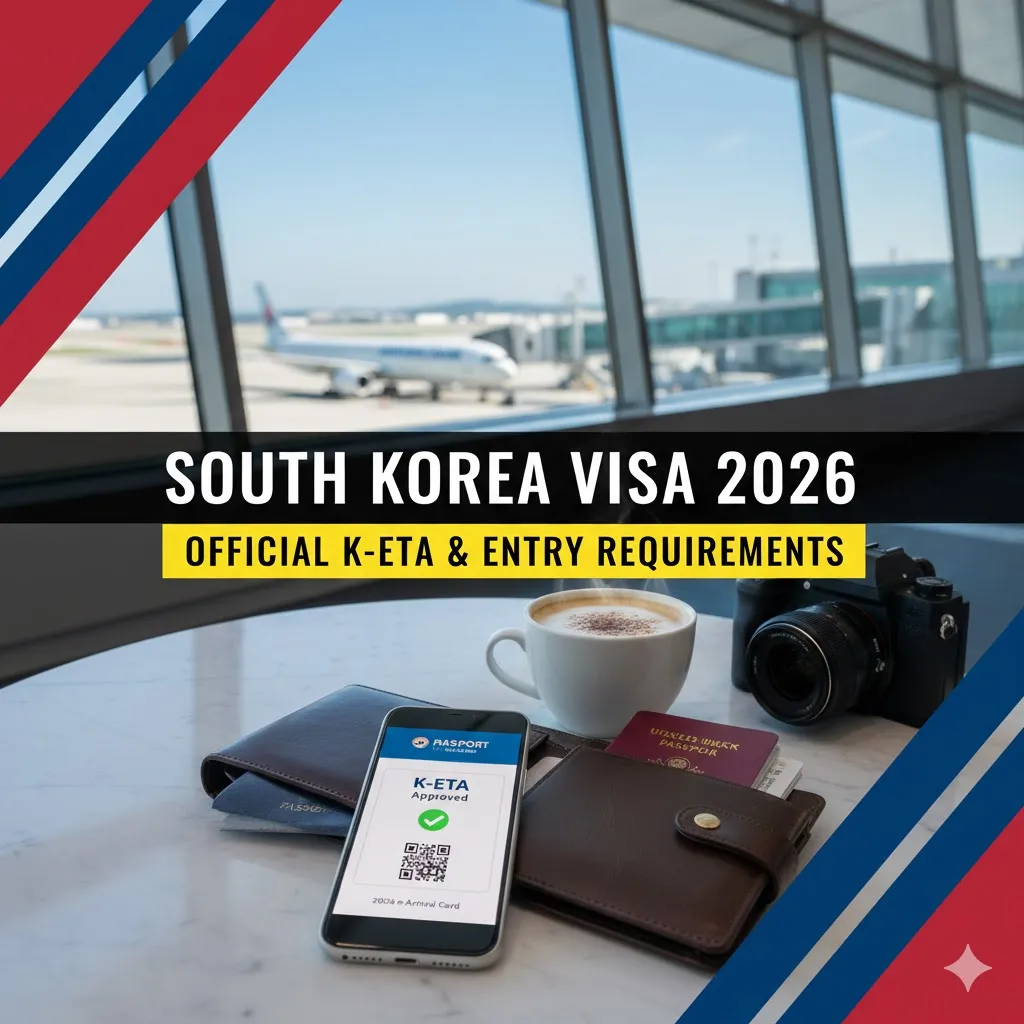 SOUTH KOREA VISA REQUIREMENTS 2026: OFFICIAL K-ETA AND TOURIST GUIDE