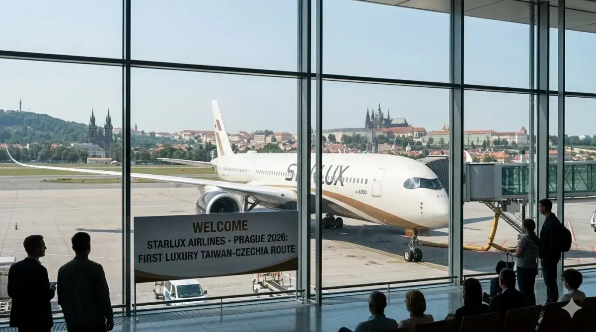 Starlux Airlines Prague 2026: First Luxury Taiwan-Czechia Route