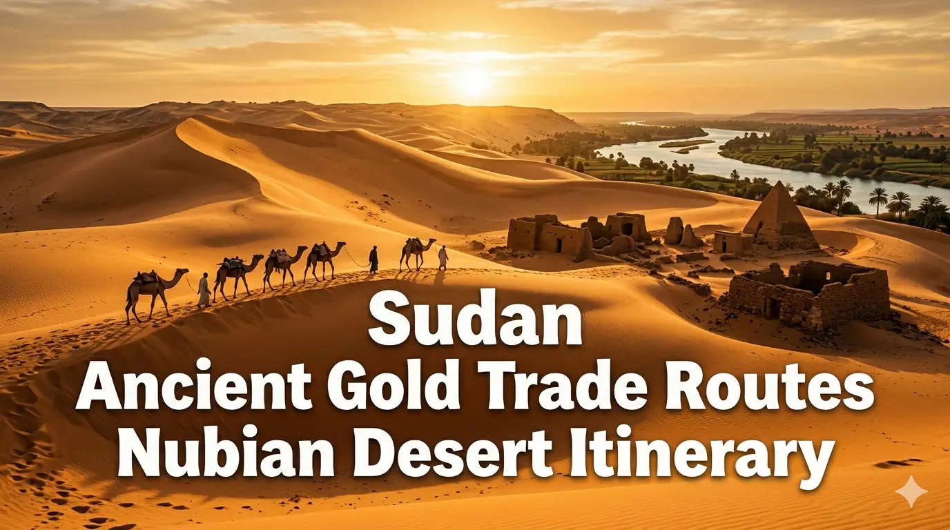 Sudan Itinerary Ancient Gold Trade Routes Nubian Desert Exploration