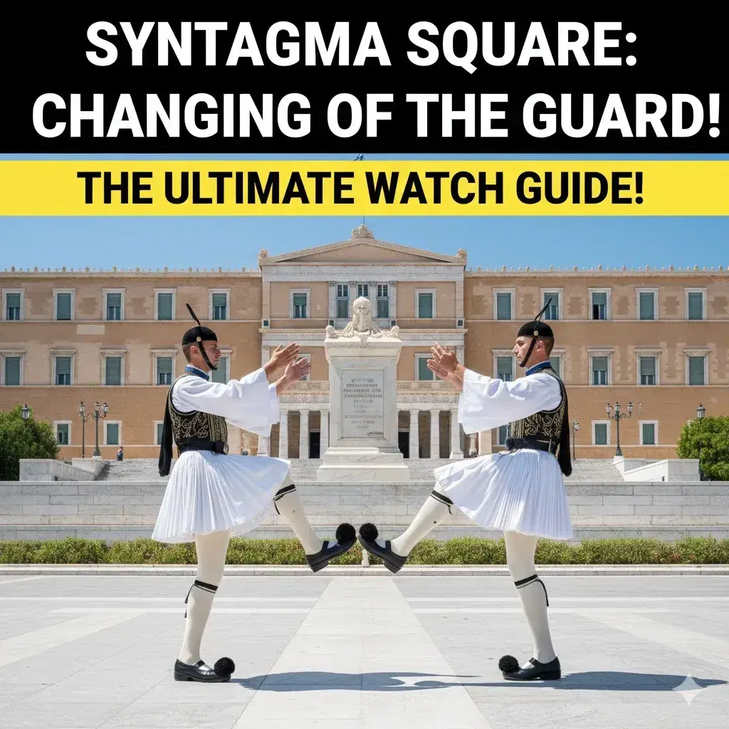 Syntagma Square: Witnessing the Changing of the Guard at Parliament