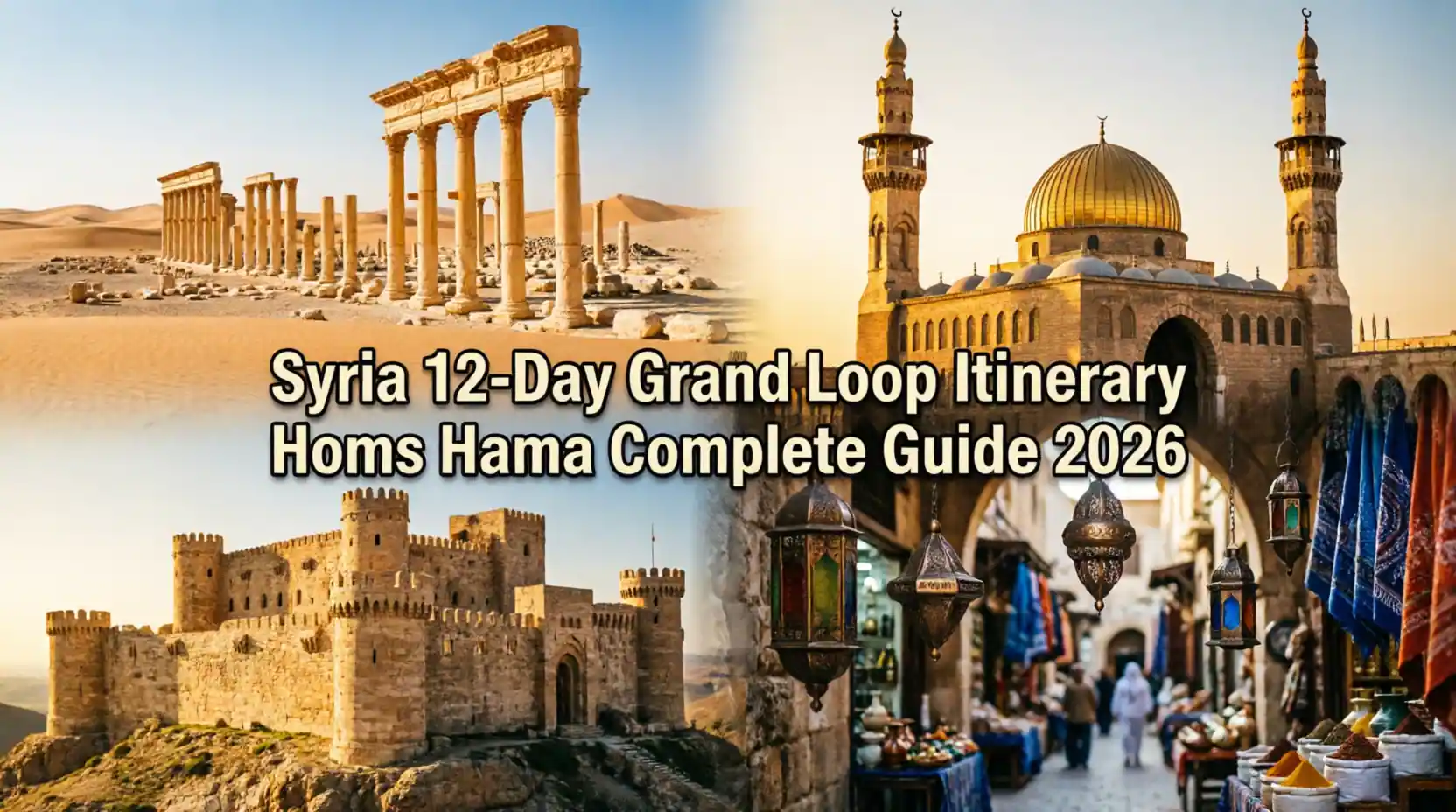 Syria 12-Day Grand Loop Itinerary Homs Hama Complete Guide 2026