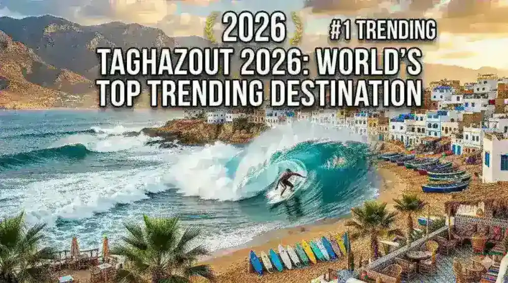 Pet Nest Lab - Taghazout 2026: Why This Moroccan Surf Town Is the World's #1 Trending Destination