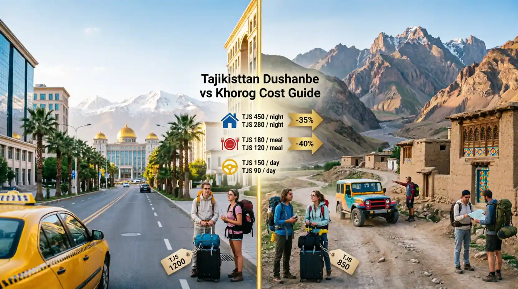 Tajikistan Travel Cost Breakdown Dushanbe vs Khorog Daily Expenses