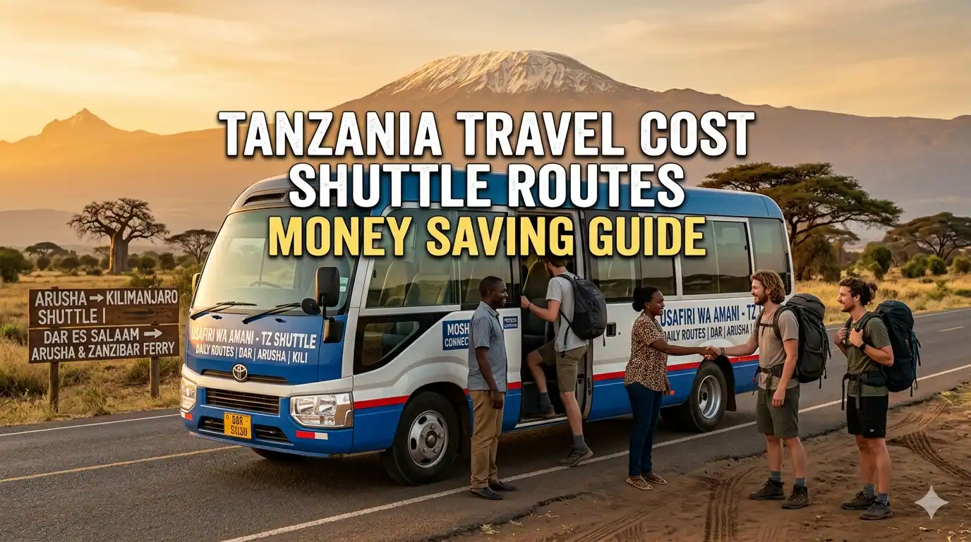 Pet Nest Lab - Tanzania Travel Cost Saving Money on Local Secure Shuttle Routes