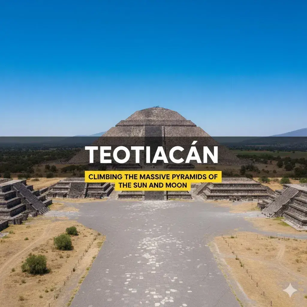 Teotihuacán: Climbing the Massive Pyramids of the Sun and Moon
