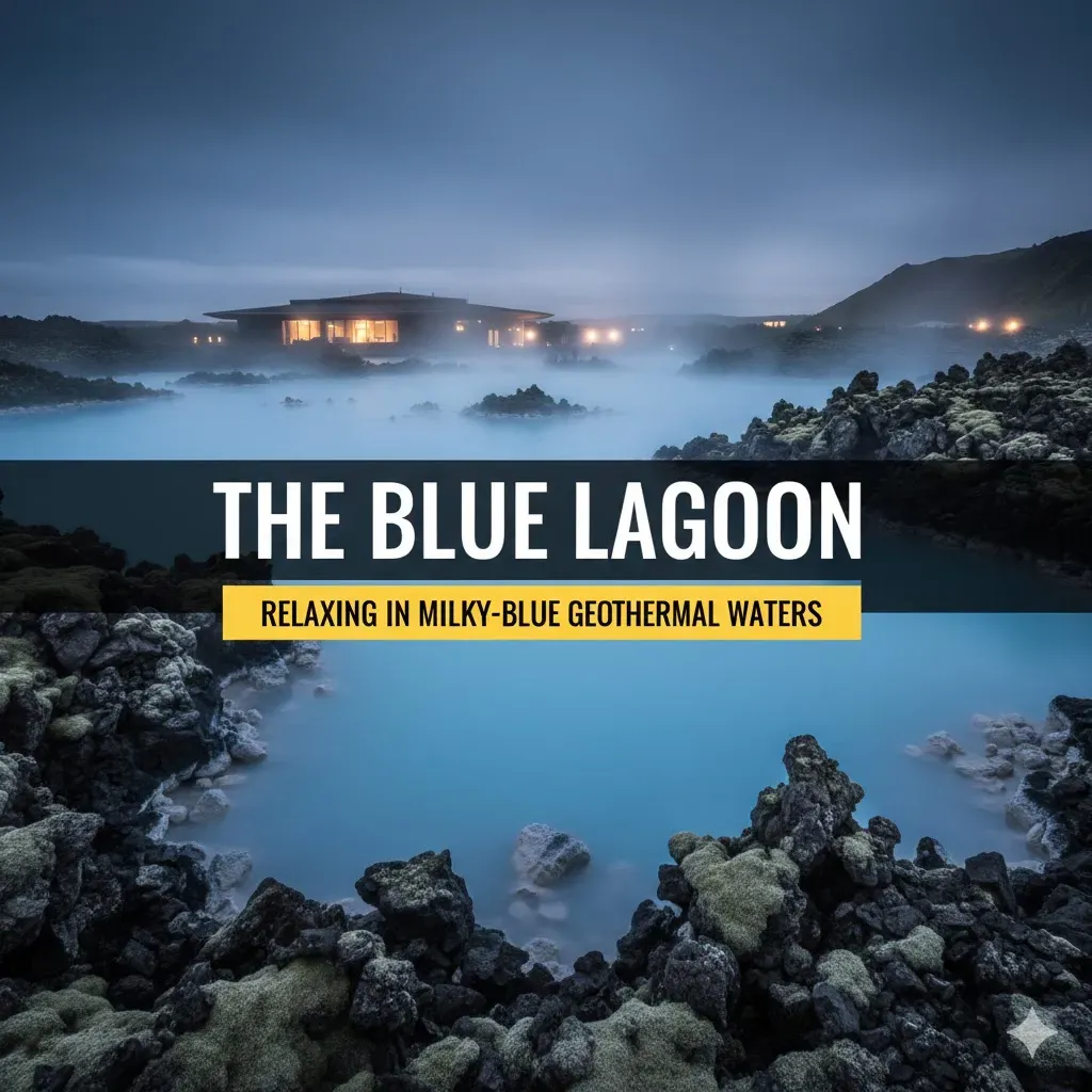 The Blue Lagoon: Relaxing in Milky-Blue Geothermal Waters