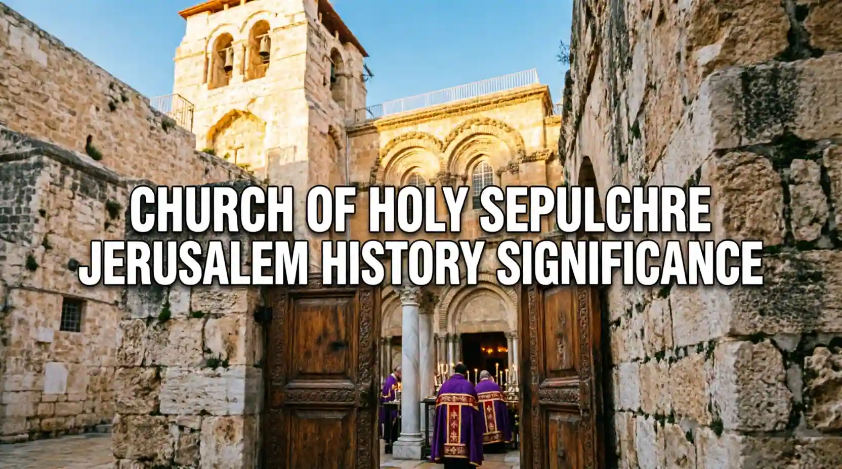 The Church of the Holy Sepulchre: History and Significance