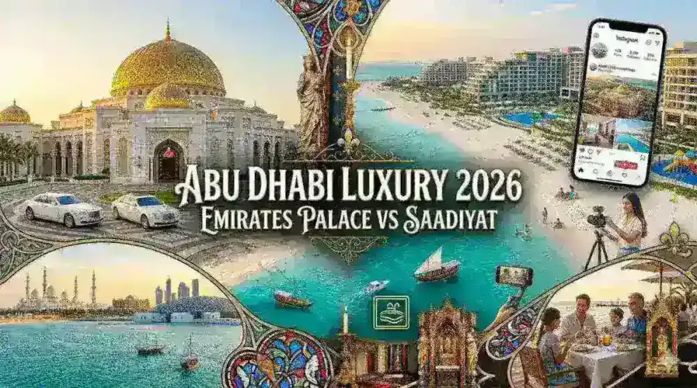The Cost of Luxury in Abu Dhabi 2026: Comparing Emirates Palace vs. the new Saadiyat stays.