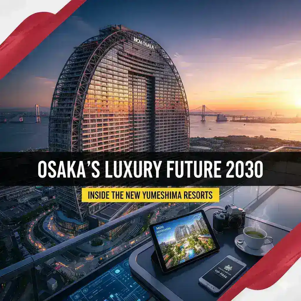 The Future of Osaka: What to Expect at the New Yumeshima Luxury Resorts