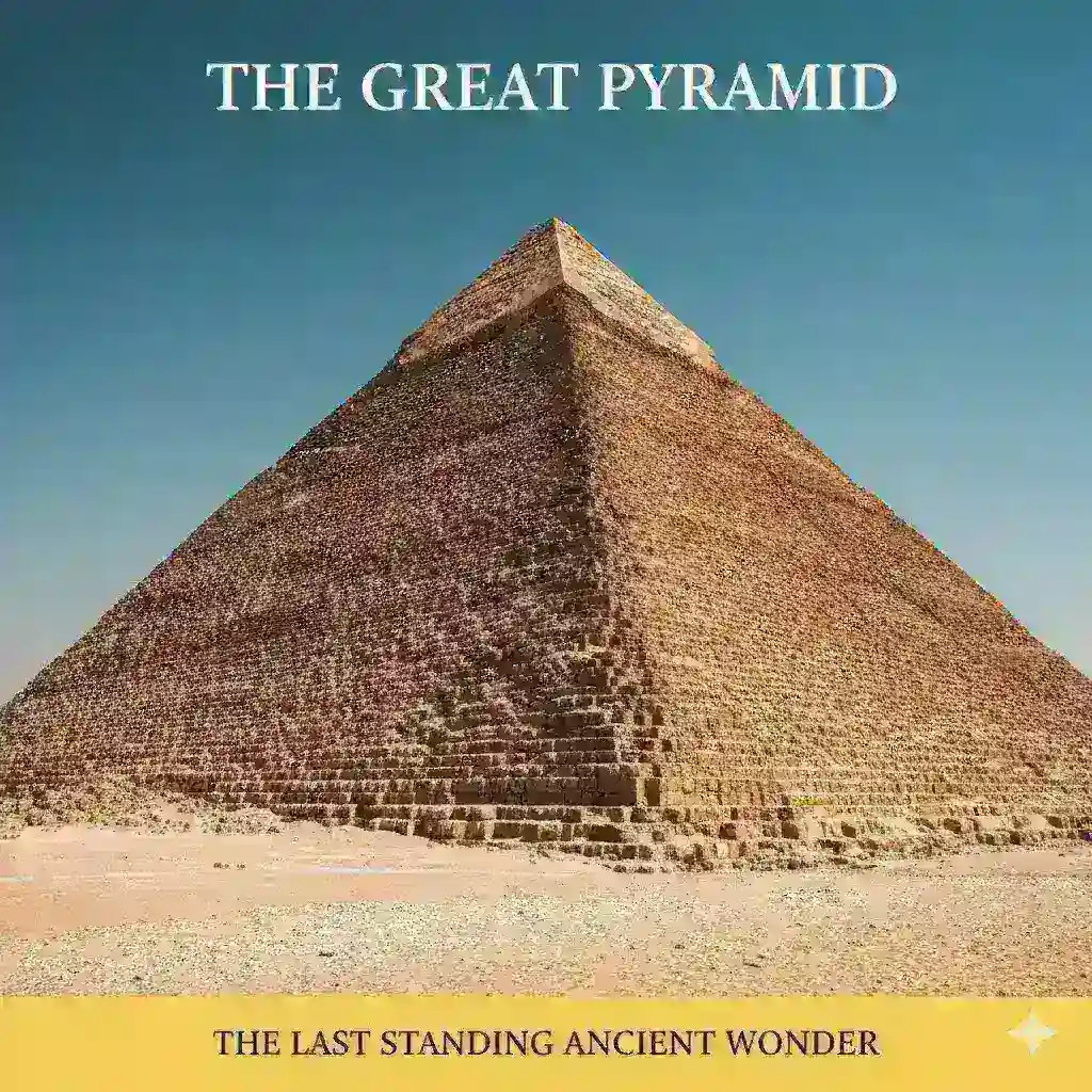 The Great Pyramid of Giza: The Last Standing Wonder of the Ancient World