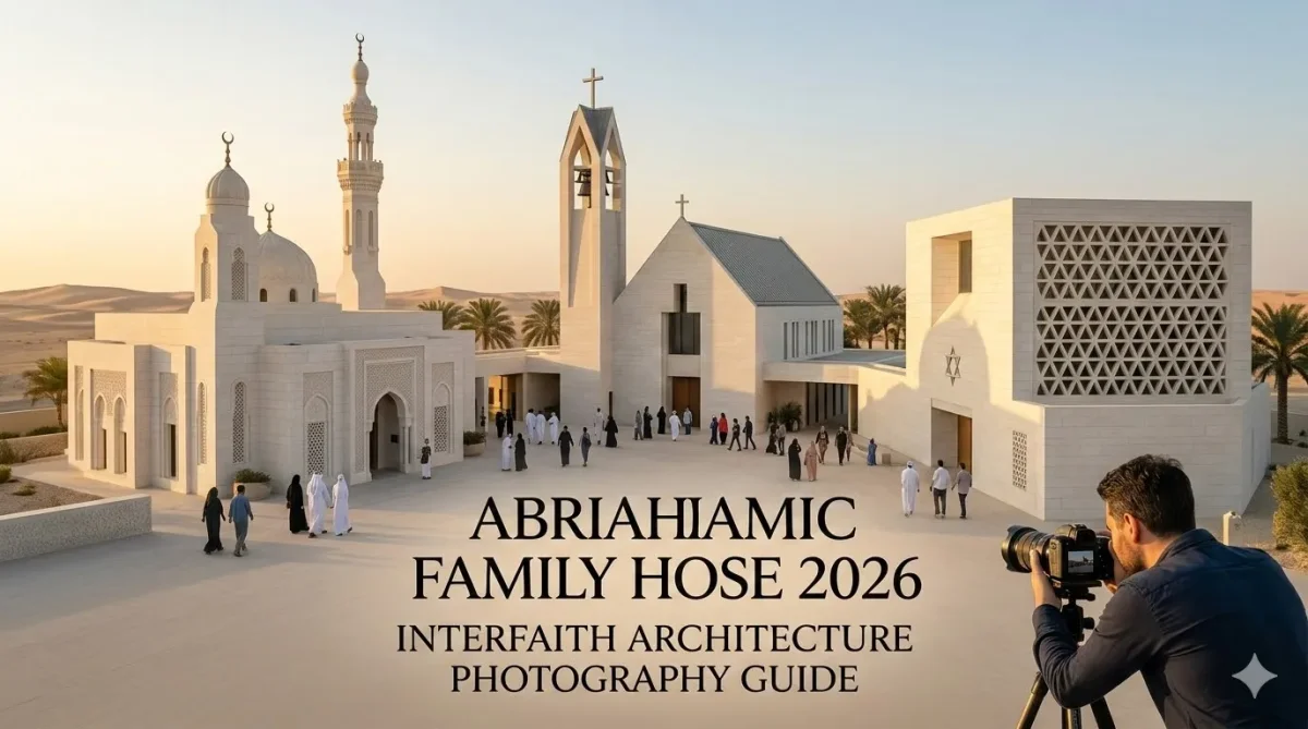 The Mystery of "Abrahamic Family House": A 2026 photography guide to interfaith architecture.