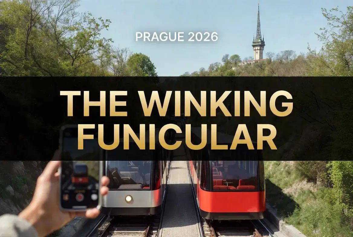 The Winking Petřín Funicular 2026: Why Prague’s iconic tram is the most viral ride this year.