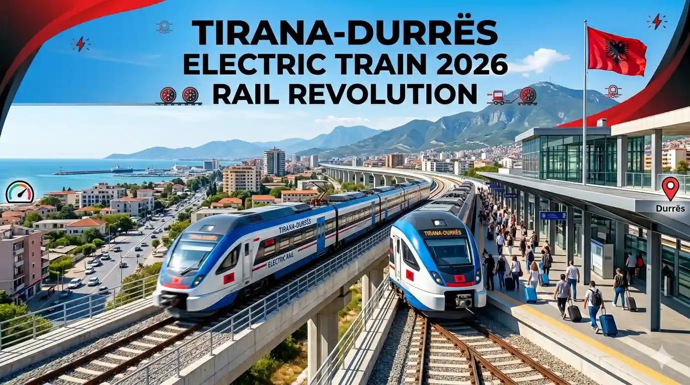 Tirana-Durrës Rail Link 2026: Electric Train Revolution