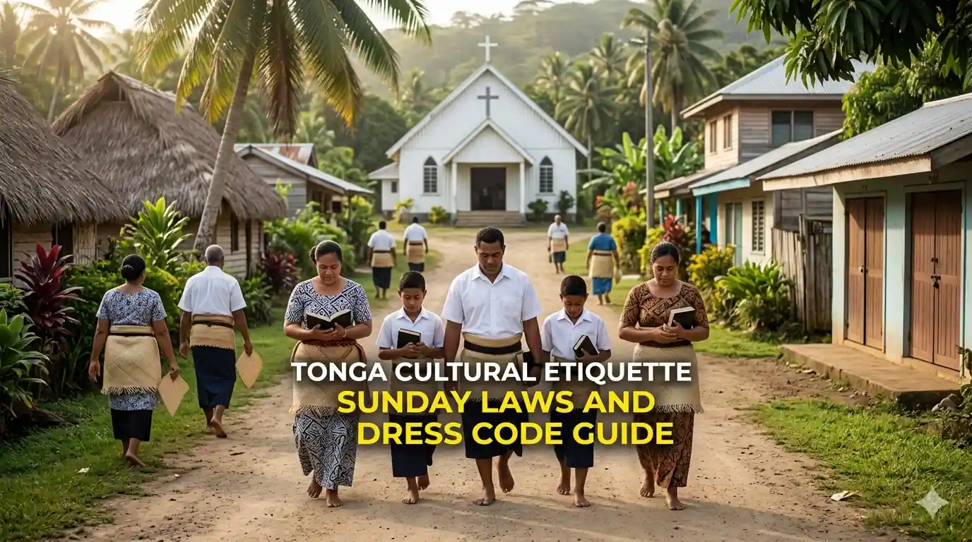 Tonga Cultural Etiquette Sunday Laws and Appropriate Dress Codes