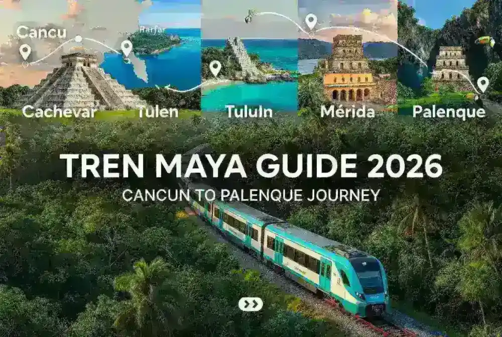 Tren Maya Full Guide 2026: Navigating the 1,500km jungle loop from Cancun to Palenque.