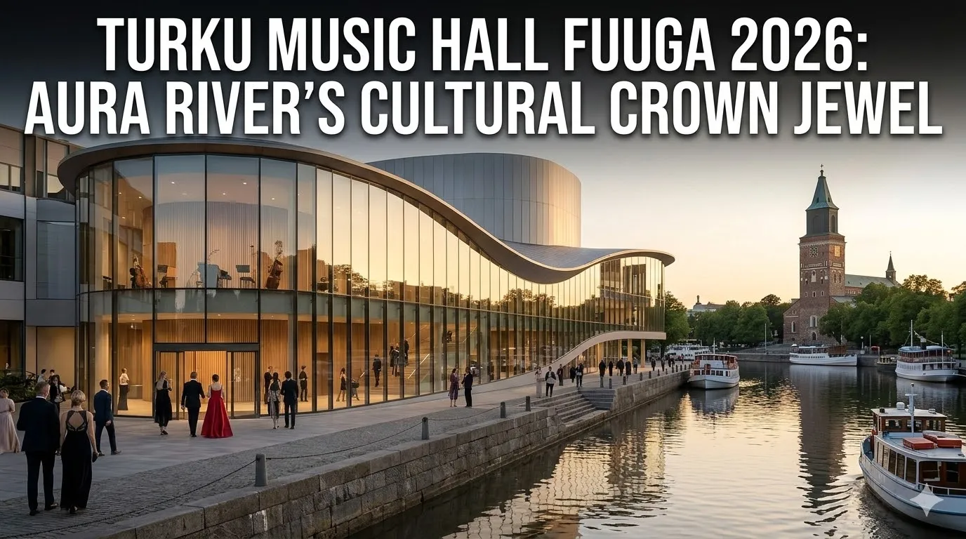 Turku Music Hall Fuuga 2026: Aura River Cultural Jewel